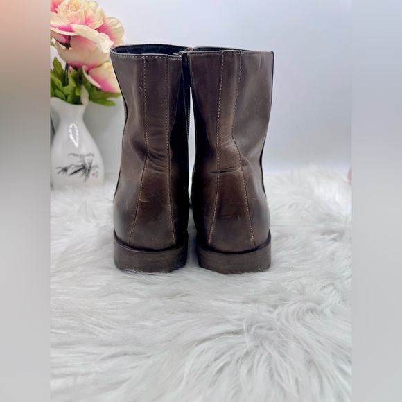 GR by Gordon Rush Sutherland Brown Leather Ankle Boots Size 10 Genuine Leather - Picture 6 of 10